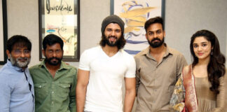 uppena, vijay deverakonda, Panja Vaishnav Tej, Krithi Shetty, Buchi Babu Sana, ఉప్పెన, పంజా వైష్ణవ్‌ తేజ్‌, కృతిశెట్టి, బుచ్చిబాబు సానా, విజయ్‌ దేవరకొండ, సాంగ్‌ రిలీజ్