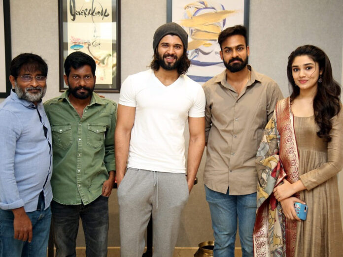 uppena, vijay deverakonda, Panja Vaishnav Tej, Krithi Shetty, Buchi Babu Sana, ఉప్పెన, పంజా వైష్ణవ్‌ తేజ్‌, కృతిశెట్టి, బుచ్చిబాబు సానా, విజయ్‌ దేవరకొండ, సాంగ్‌ రిలీజ్