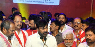 Chiranjeevi speech at Cini Karmikostavam Grand Event