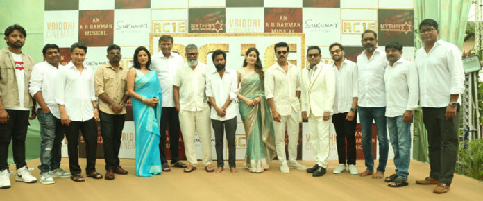 గ్లోబల్ స్టార్ రామ్ చరణ్ RC16 మూవీ లాంచ్ Global Star Ram Charan RC16 Movie Launch